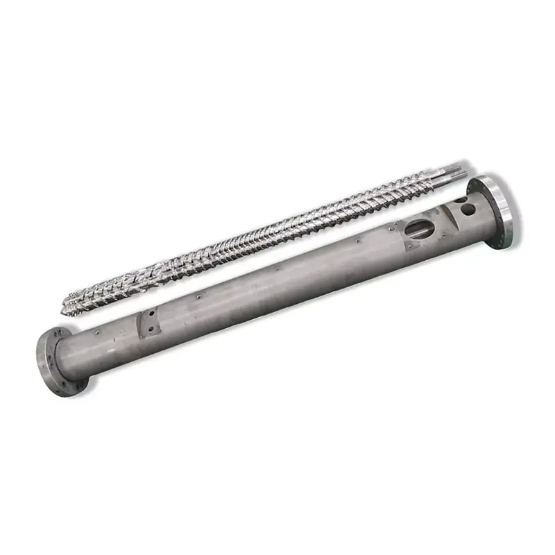 PS Αφριστική παράλληλη διπλή βίδα